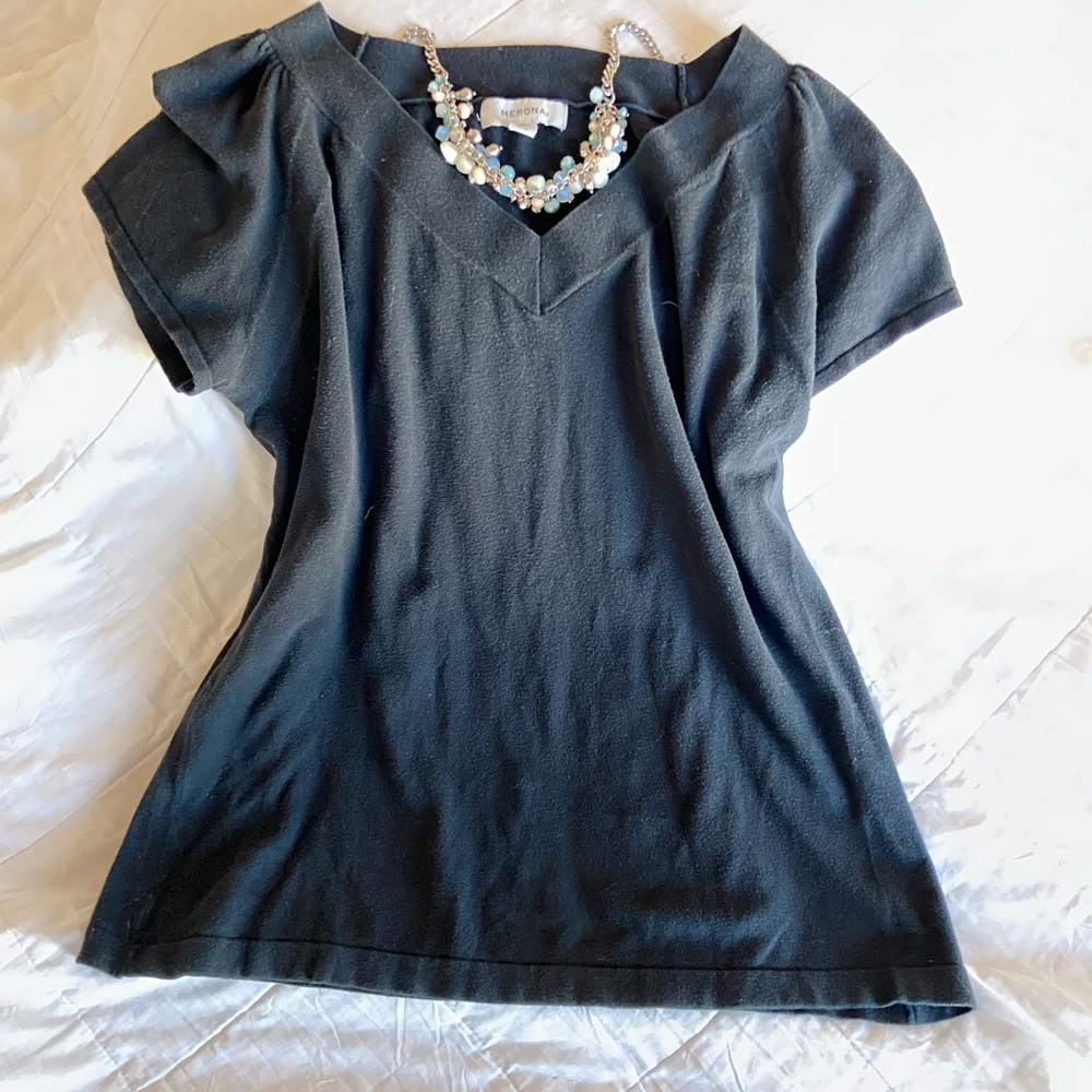 MERONA black sweater T